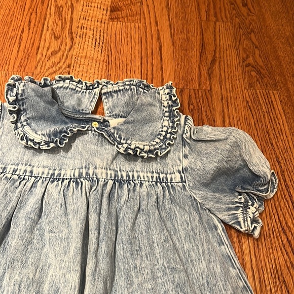 Louis + Louise Girl’s Denim Dress Size 10Y - Picture 2 of 6